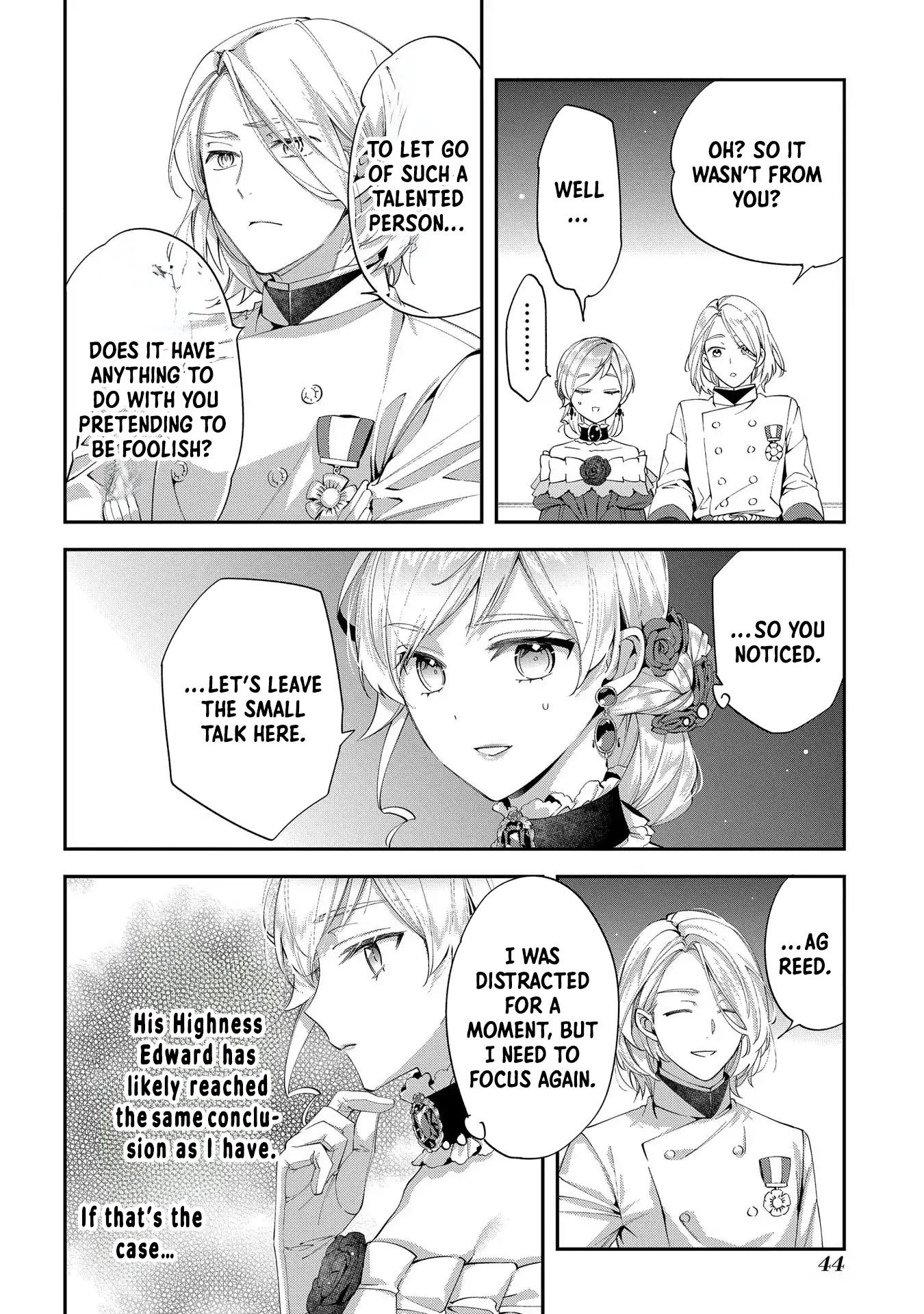 Having been cast aside by the Crown Prince, I shall no longer play the fool. Chapter 12 Page 8